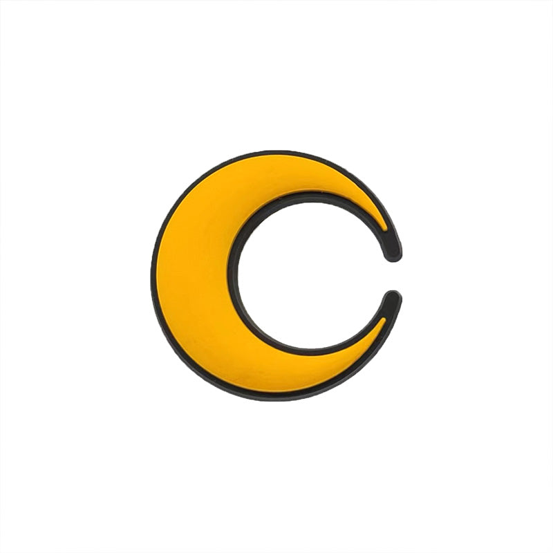 Crescent Moon Clog Charm
