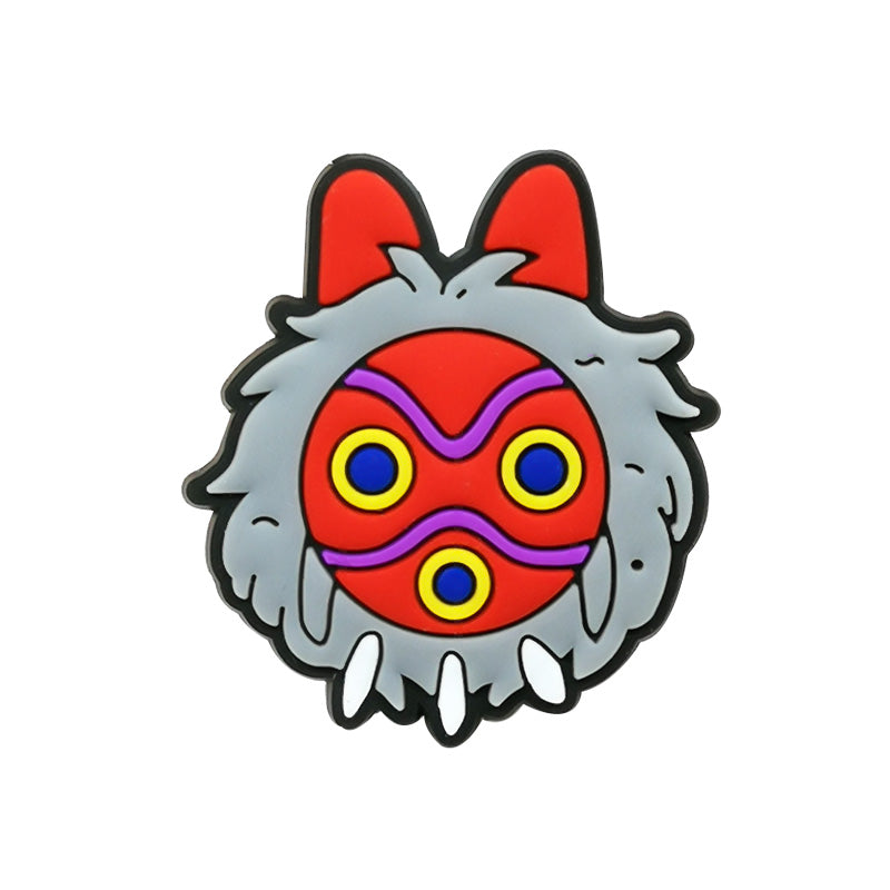 Princess Mononoke Mask Clog Charm