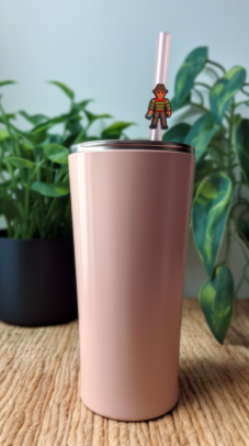 Nightmare Drinking Straw Charm