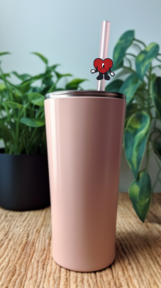 BB UVST Heart Drinking Straw Charm