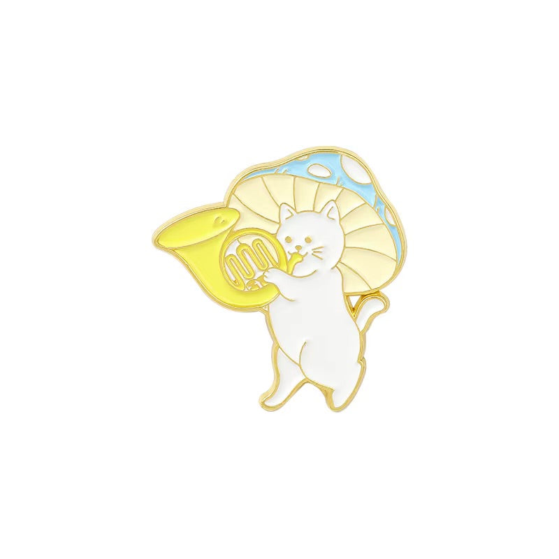 Everybody Wants to Be a Cat Enamel Pin