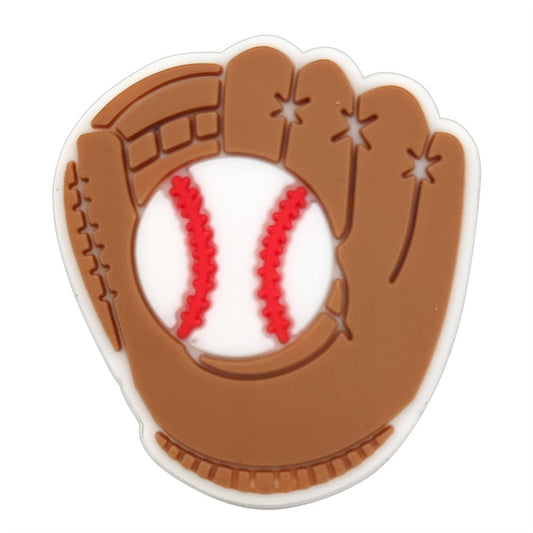 Baseball Glove Clog Charm