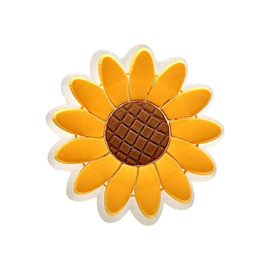 LED Sunflower Clog Charm