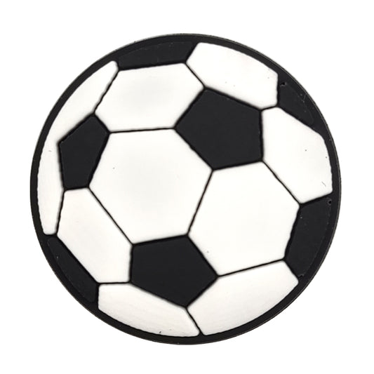 Soccer Ball Clog Charm
