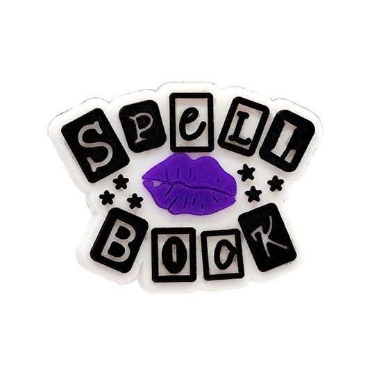 Spell Book Clog Charm