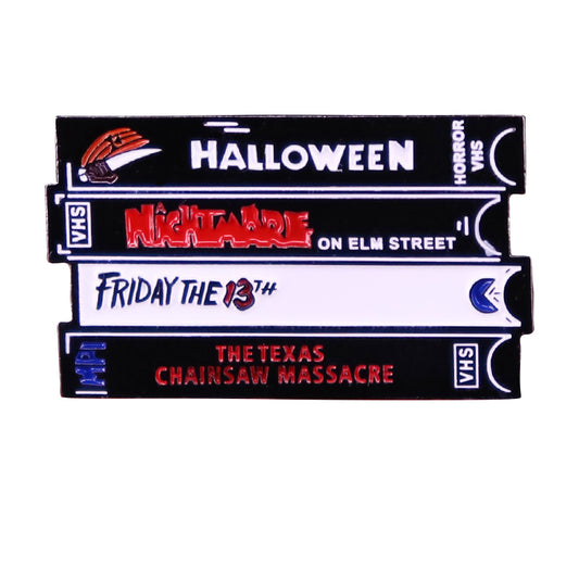 Killer VHS Collection Enamel Pin