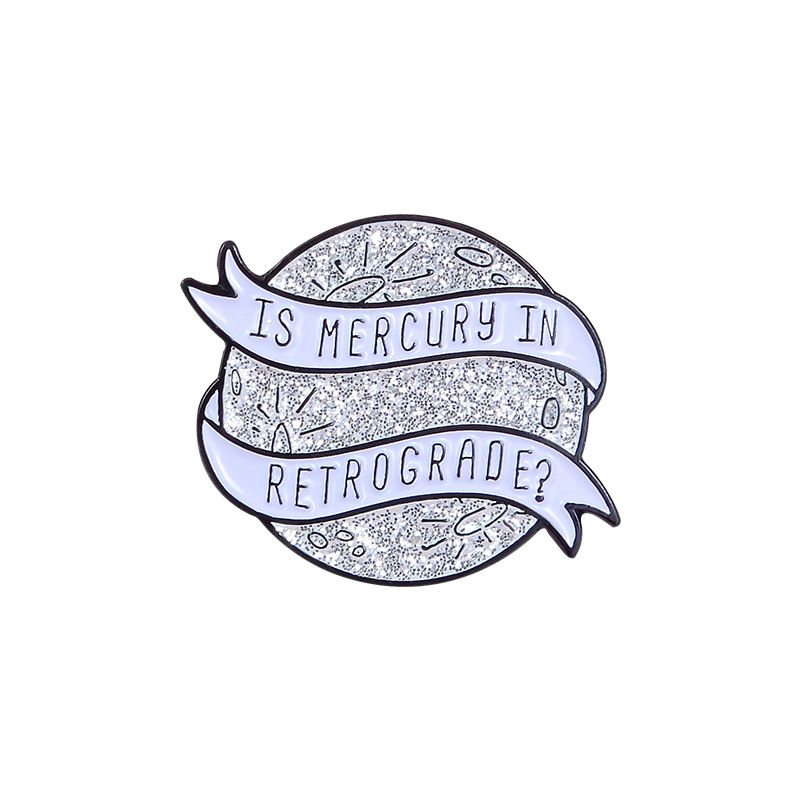 Mercury Retrograde Enamel Pin