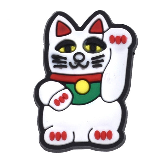 Maneki-neko Clog Charm