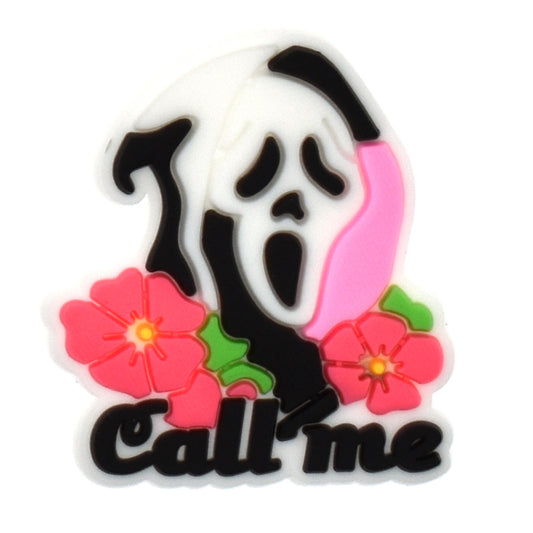 "Call Me" Drinking Straw Charm