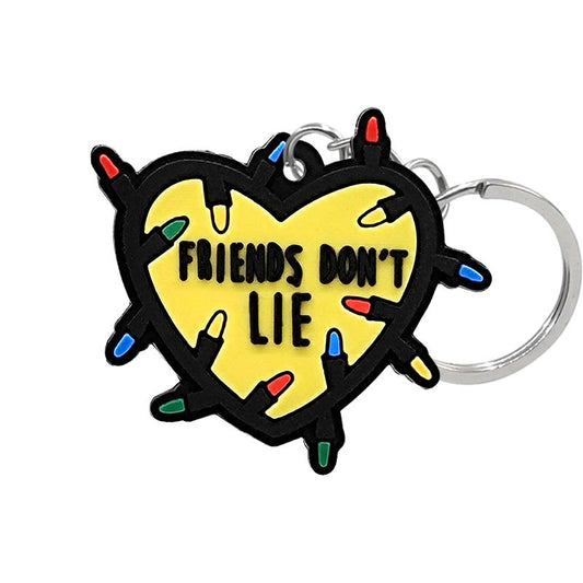 "Friends Don't Lie" Keychain