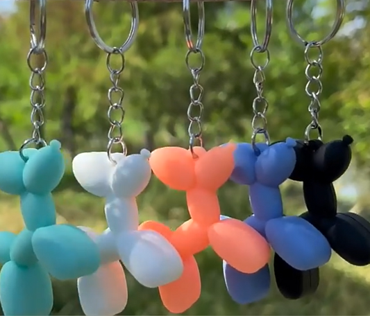 Balloon Dog Keychain